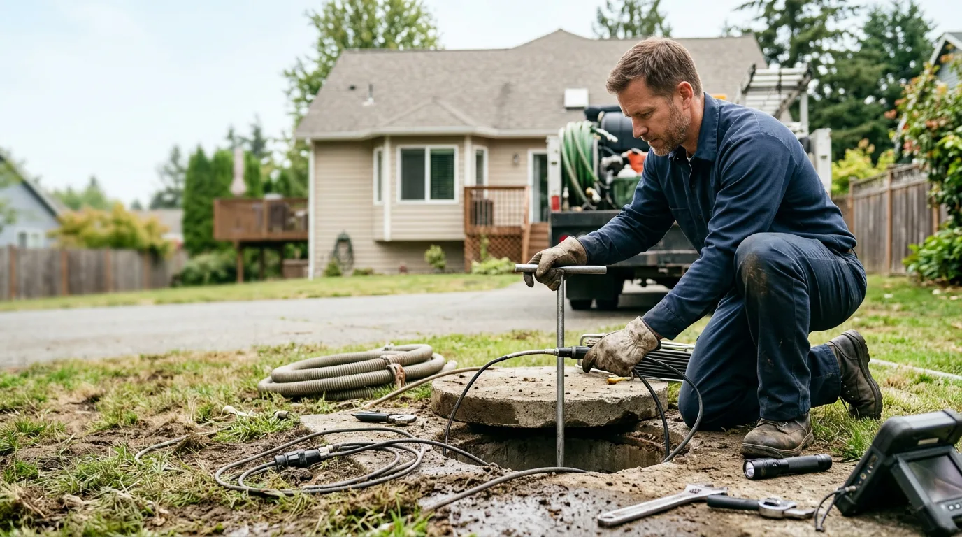 Septic Tank Pumping in Camden, MI
